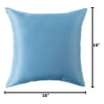 thumbnail image 6 of Mainstays Blue Solid Reversible Outdoor Throw Pillow 16 Inch Blue, 6 of 6