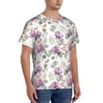 thumbnail image 5 of Rocae Orchids Flowers for Men's Moisture-Wicking Crew Tee - T-Shirt for Sports, Outdoor Activities, and Casual WearXX-Large, 5 of 9