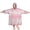 Kawaii Cat and Tea Pink Pattern, variant on Wearable Blanket Hoodie,Kawaii Cat and Tea Pink Pattern Oversized Sherpa Blanket Hoodie with Super Pockets,Super Warm Fuzzy Pullover for Women & Men