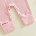 thumbnail image 5 of Ruyang My First Easter Baby Girl Outfit Bunny Long Sleeve Romper Jumpsuit Onesie Easter New Born Girl Knitted Cotton Outfits Clothes, 5 of 6