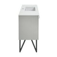 thumbnail image 3 of Swiss Madison Sm-Bv234 Annecy 48" Free Standing Single Basin Vanity Set - Silver, 3 of 13