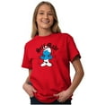 thumbnail image 4 of Funny Novelty Self Made Smurf Fire Men's Graphic T Shirt Tees Brisco Brands M, 4 of 6