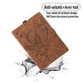 thumbnail image 5 of FJLBDE Case for iPad Pro 12.9 Inch (6th/5th/4th/3rd Gen, 2022/2021/2020/2018), PU Leather Folio Stand Magnetic Cases, Card Slot, Auto Wake/Sleep, Pen Holder, Filp Cover, Brown, 5 of 7