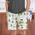 thumbnail image 7 of GZHJMY Frog Pajama Pants Short for Men, Lounge Pants Lightweight Men Pajama Bottoms with Drawstring Pockets, Christmas New Year Birthday Gifts, X-Large, 7 of 7