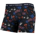 thumbnail image 4 of Men's Pair of Thieves Black/Royal New York Mets Super Fit 2-Pack Boxer Briefs Set, 4 of 5