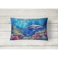 thumbnail image 2 of Dolphin Throw Pillow 12 in x 16 in, 2 of 4