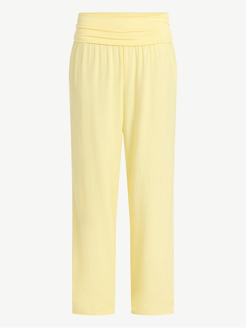 No Boundaries Foldover Beach Pants, 29.5'' inseam, Women's XXS-XXL