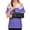 Blue, variant on Shoulder Surgery Shirts for Women Short Sleeve Tear Away Tops Side Closure Surgery Recovery Shirts Postoperative Care Adaptive Top Yellow XL