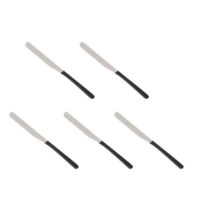Kit de espátulas de maquillaje BuyWeekMX 5 piezas acero inoxidable