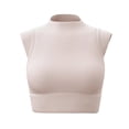thumbnail image 6 of SNKSDGM Female Square Neck Tank Top Women Tank Tops for Women Sexy Casual Womens Sleeveless O Neck Racerback Cropped Tank Tops Trendy Cute Girls Neck Crop Tops Vest, 6 of 6