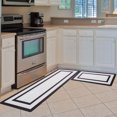 thumbnail image 3 of YEERSWAG Kitchen Rug Mat PVC Cushioned Standing Comfort Mat for Kitchen,Laundry,Non Skid Stain-Resistant,17.7x29.5'', 3 of 9