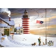 thumbnail image 4 of Buffalo Games 300-Piece Charles Wysocki West Quoddy Headlight Jigsaw Puzzle, 4 of 5