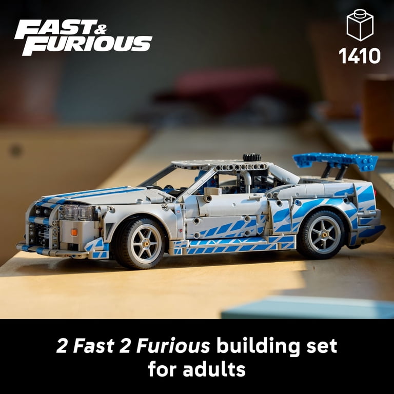 LEGO Technic 2 Fast 2 Furious Nissan Skyline GT-R (R34) Car - DIY