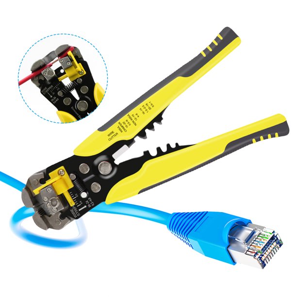 Alicates Pelacables Multifuncionales Alicates Pelacables Alicates Electricista Alicates Pelacables Manuales (amarillo)