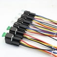 thumbnail image 4 of Juego de arnés de interruptor de de fusible de 5 pines para coche de 6 24 VCC Baoblaze Interruptor de relé de fusibles, 4 of 6