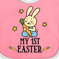 thumbnail image 4 of Inktastic My 1st Easter Boy Bunny Rabbit Boys Baby Bib, 4 of 4