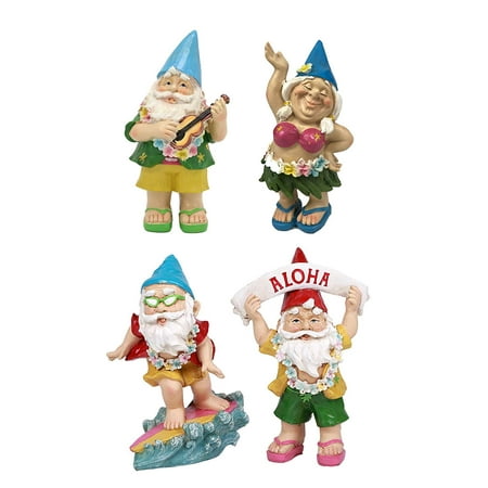 Ebros Free Spirited Hippie Hawaii Themed Vacation Fairy Garden Ebros Free Spirited Hippie Hawaii