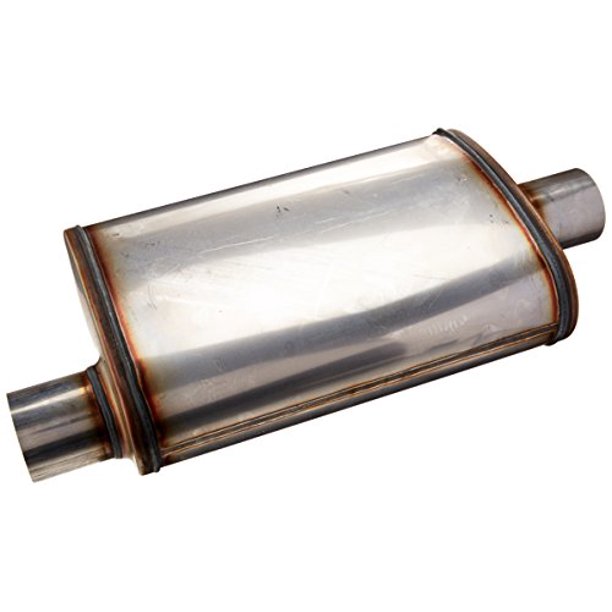 AP EXHAUST PRODUCTS XS1226 MUFFLER XLERATOR STAINLESS STEEL, OVALO/C