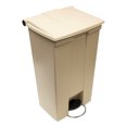 thumbnail image 4 of Rubbermaid Commercial Legacy Step-On Receptacle, 23 gal, Polyethylene, Beige, 4 of 6