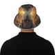 thumbnail image 5 of Balery Flower Meditating Rabbit Sombreros para el sol para hombre y mujer, sombrero de pescador con UPF 50+, 5 of 6