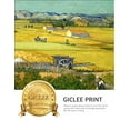 thumbnail image 5 of DECORARTS - The Harvest - Vincent Van Gogh Giclee Prints w/ Antique Brown Frame for Wall Decor. Picture Size: 20x16", Total Size w/ Frame: 23x19", 5 of 7