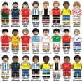 thumbnail image 2 of Minifiguras De Fútbol Lego Bloques De Construcción Messi Ronaldo Neymar Mbappe Figuras Juguete, 2 of 4
