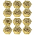 thumbnail image 2 of MOVTOTOP 12Pcs Party Favor Jars Golden Hexagonal for Valentine's Day and Friends, 2 of 7