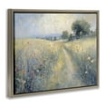 thumbnail image 3 of Stupell Industries Path Through Wildflower Field Brown Framed Floater Canvas Wall Art design by LSR Creative Studio, 17 x 21, 3 of 9