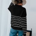 thumbnail image 5 of Vedolay Cardigan Sweaters for Women 2023 Long Sleeve Knitted Sweater Jumper Black,L, 5 of 5