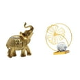thumbnail image 1 of Escultura De Resina De Hoja De Elefante, De Hierro, Decorativa, Para Estante, Escritorio, Dormitorio, Hogar, Oficina, Estantería, Chimenea, Regalo, 1 of 8