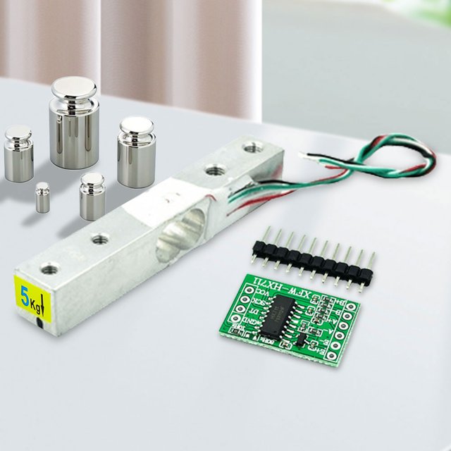 Componentes electrónicos útiles del sensor de presión de pesaje del módulo del sensor de peso HX711