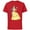 Red, variant on Beauty and the Beast Belle T-Shirt - Short Sleeve Cotton T-Shirt for Adults - Customized-Red