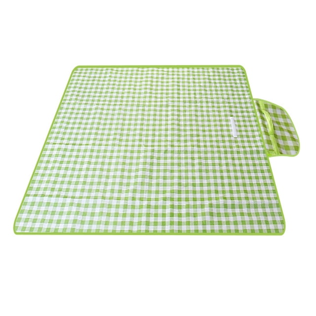 Fiudx Manta de Picnic para Acampar, Esterilla de Playa Plegable para Exteriores, 99 X 149 Cm