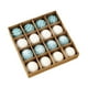 thumbnail image 3 of 16 adornos navideños colgantes para árbol, bolas decorativas de espuma portátiles. Azul Blanco, 3 of 9