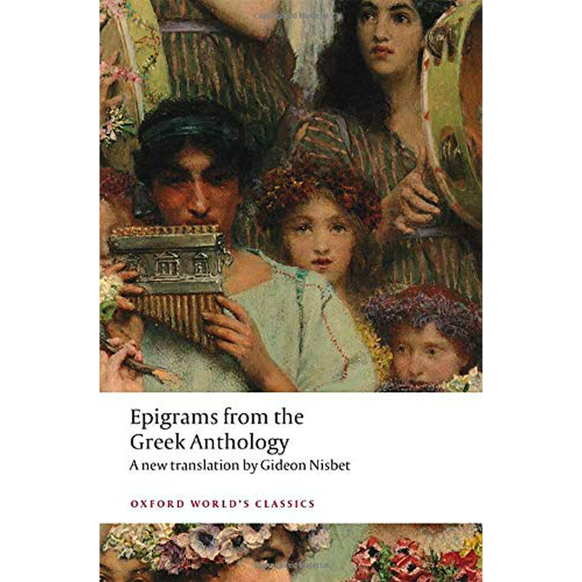 Epigrams From The Greek Anthology Oxford World S Classics Walmart Canada