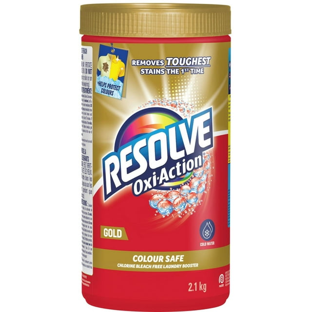 RESOLVE In Wash Powder - GOLD Oxi-Action 2.1KG