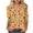 Yellow*1, variant on Pxxlle Cute Easter Tshirts for Women Funny Bunny Eggs Graphic Tees Plus Size 3/4 Sleeve Round Neck Holiday Shirts Easter Day Party Tops L