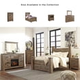 thumbnail image 6 of Signature Design by Ashley Trinell 5 Drawer Wood Chest in Brown, 6 of 11