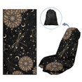 thumbnail image 6 of XYZCANDO Gold Dragonfly and Celestial Motifs Car Seat Cover, Breathable Seats Protectors Versatile Sweatproof for Cars SUVs, 6 of 9