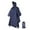 Blue, variant on AGPTEK Reusable Rain Ponchos with Hood & 1 Pouch for Adults, Hiking, Camping, Black