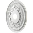 thumbnail image 4 of Ekena Millwork 19"OD x 3 1/2"ID x 1"P Baltimore Thermoformed PVC Ceiling Medallion (Fits Canopies up to 7 3/4"), Metallic Gold Rush, 4 of 10