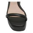 thumbnail image 5 of Black Strappy Platform Wedge, 5 of 7