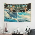 thumbnail image 2 of Gaeub Comic Airplane Cockpit Illustration Print Tapestry Wall Hanging(60x40 inches),Tapestry Home Decor,Wall Art for Living Room Bedroom Home Decor, 2 of 8