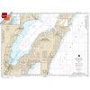 NOAA Chart 14910: Lower Green Bay; Oconto Harbor; Algoma 21.00 x 28.20 (Small Format Waterproof)
