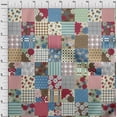 thumbnail image 4 of oneOone Cotton Poplin Light Brown Fabric Florals Sewing Craft Projects Fabric Prints By Yard 42 Inch Wide, 4 of 4