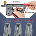 thumbnail image 3 of Clavadora manual 6 en 1 con pistola de grapas WORKPRO con 4000 grapas, 3 of 8