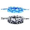 thumbnail image 1 of Conjuntos de pulseras de cuerda de cuentas apilables de colores, pulsera trenzada de amistad, fiesta ajustable para chica adolescente, 1 of 5