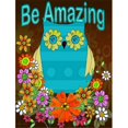 thumbnail image 1 of Carolines Treasures  Be Amazing Owl Flag Garden Size, 1 of 1