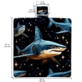 thumbnail image 2 of Shark Large Picnic Mat for Outdoor Activities & Beach Trips - Durable & Waterproof Material for Ultimate Comfort & Relaxation - Easy to Clean & Carry - Ideal for Family Picnics & Gatherings, 2 of 6