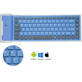 thumbnail image 3 of Mini Petit Clavier Bluetooth, en Silicone Souple, Batterie Lithium-ion Rechargeable Intégrée, pour PC Notebook Ordinateur Portable Bleu, 3 of 7